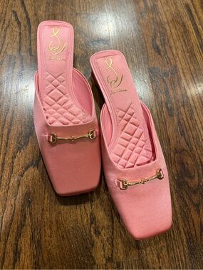 Sam Edelman Pink Mule Kitten Heels